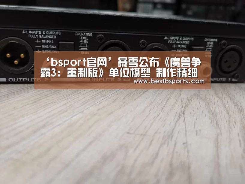 ‘bsport官网’暴雪公布《魔兽争霸3:重制版》单位模型 制作精细(图2) bsport官网